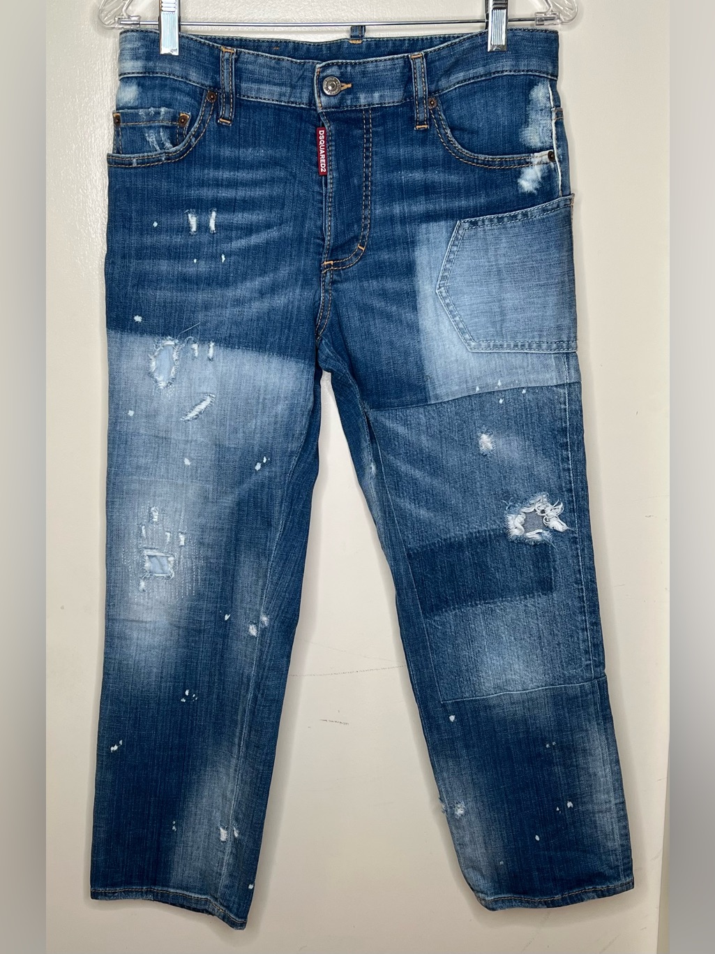Dsquared2 Boyfriend Jeans, Womenâs It Sz 42/Us 6
